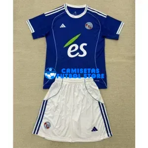 Camiseta Racing Strasbourg 1ª Equipación 2025/2026 Azul Niño Kit